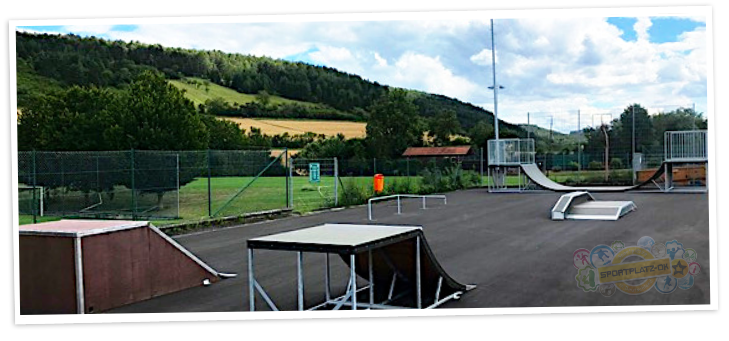 Skateboardplatz - Skatepark Leinach (97274)