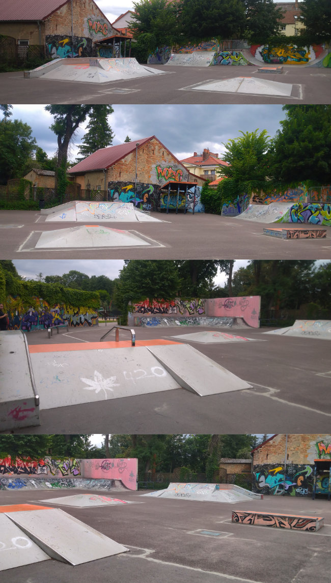 fotos skatepark skateplatz treuenbrietzen parkstrasse schwanenteich 14929