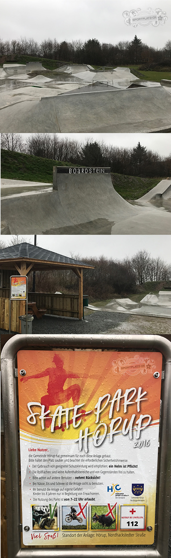 Skateboardplatz - Skatepark in Hörup Fotos Bilder
